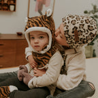Bonnet léopard kids