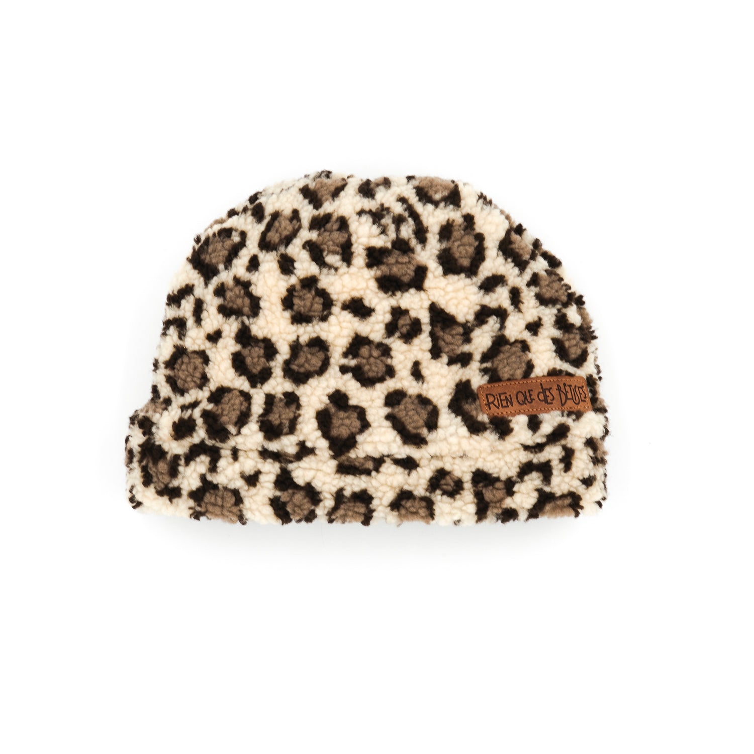 Bonnet léopard kids