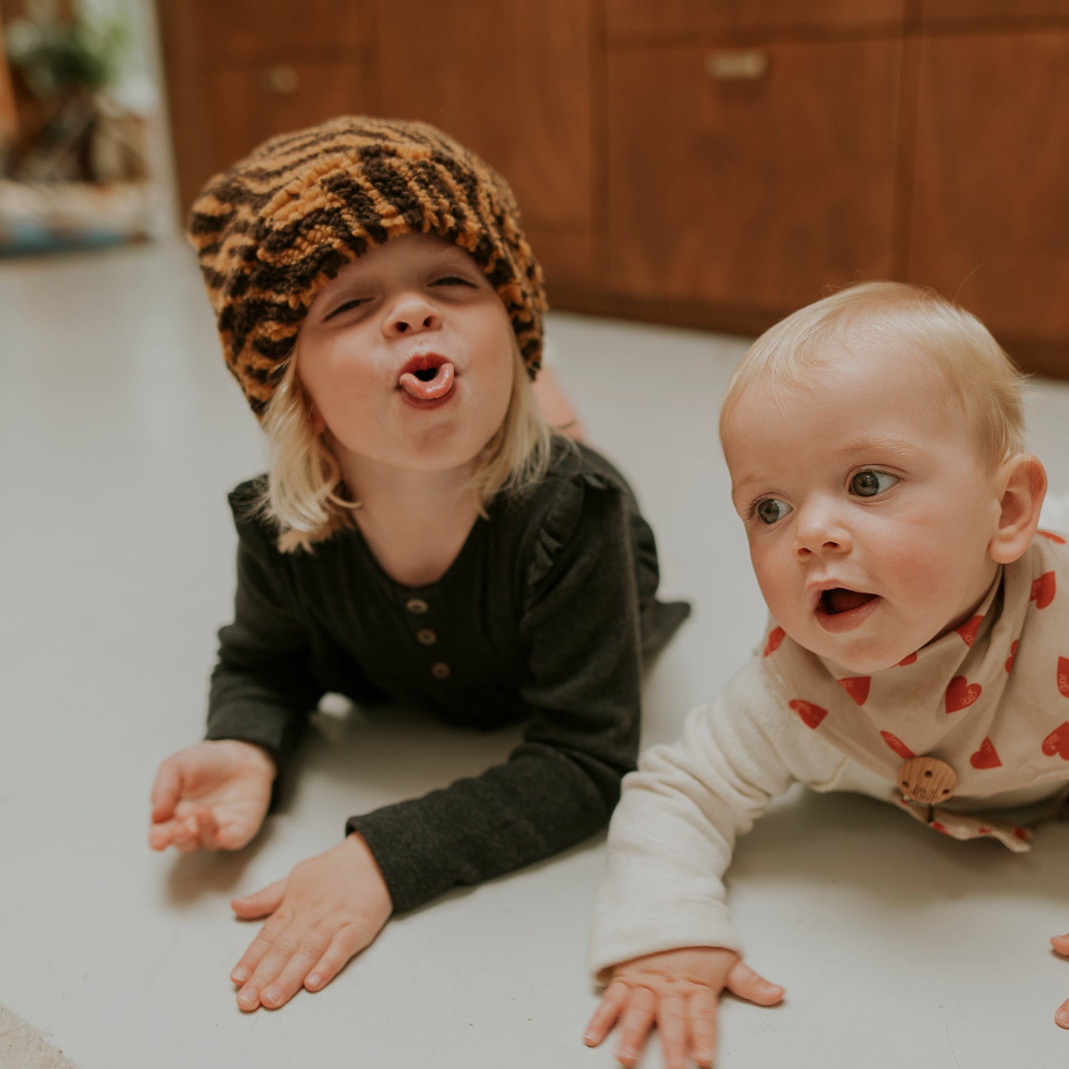 Bonnet tigre kids