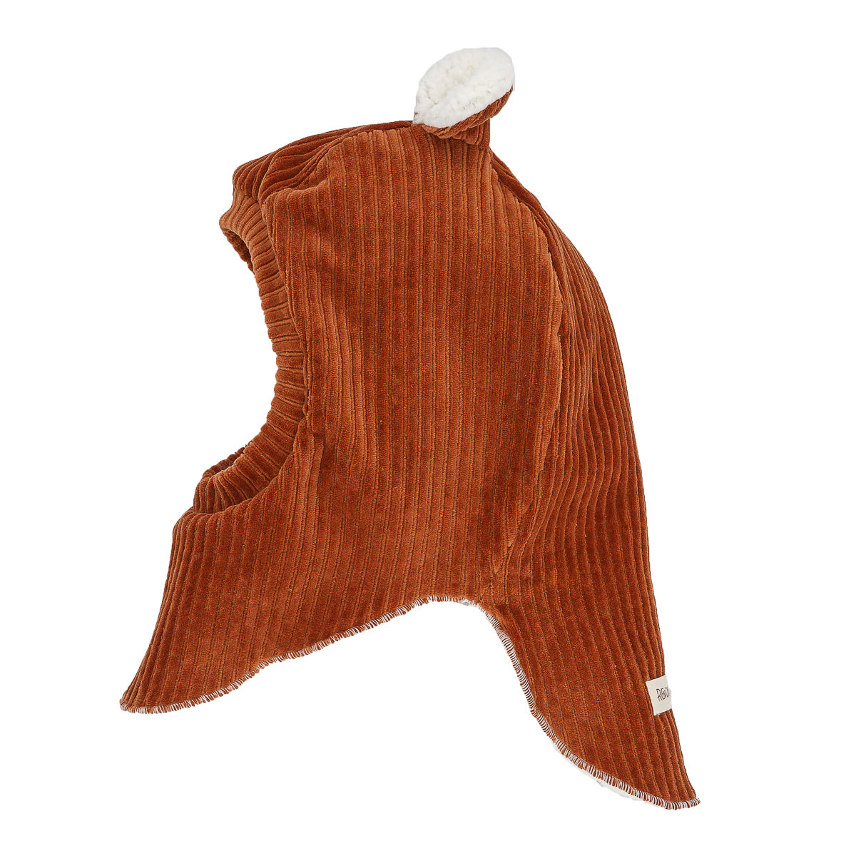 Cagoule velours paprika