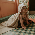 Cape de bain Velours Taupe