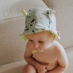 Chapeau anti-uv santiag vert