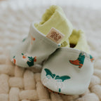 Chaussons plage bébé anti-UV Santiag vert