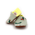 Chaussons plage bébé anti-UV Santiag vert