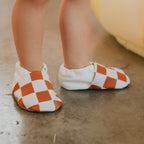 Chaussons bain anti-uv damier