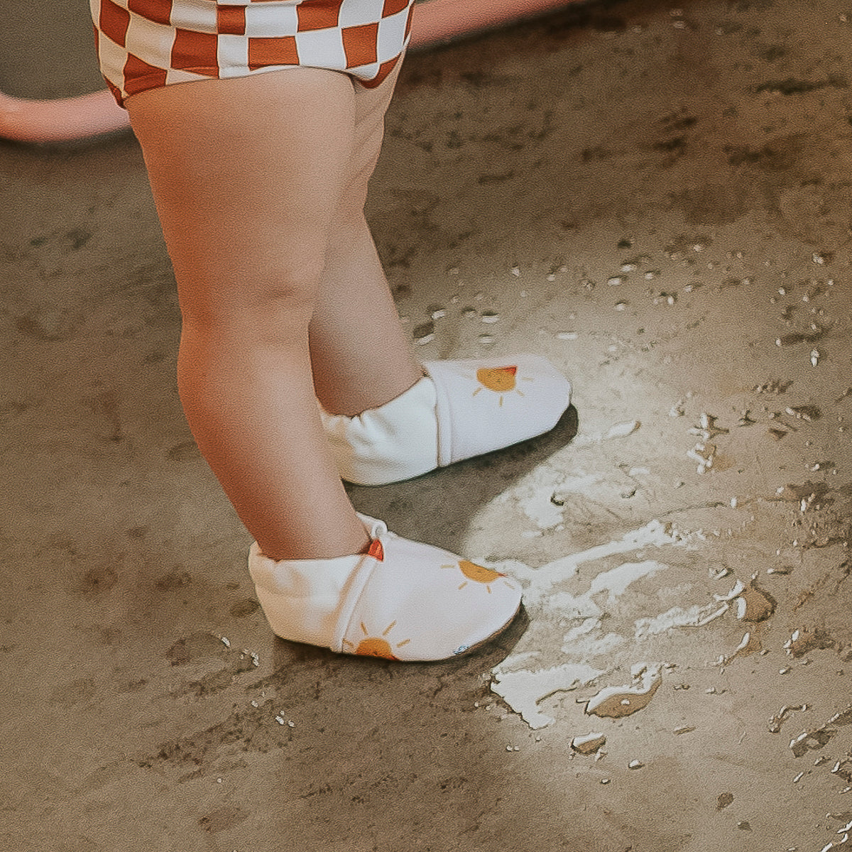Chaussons bain anti-uv glace