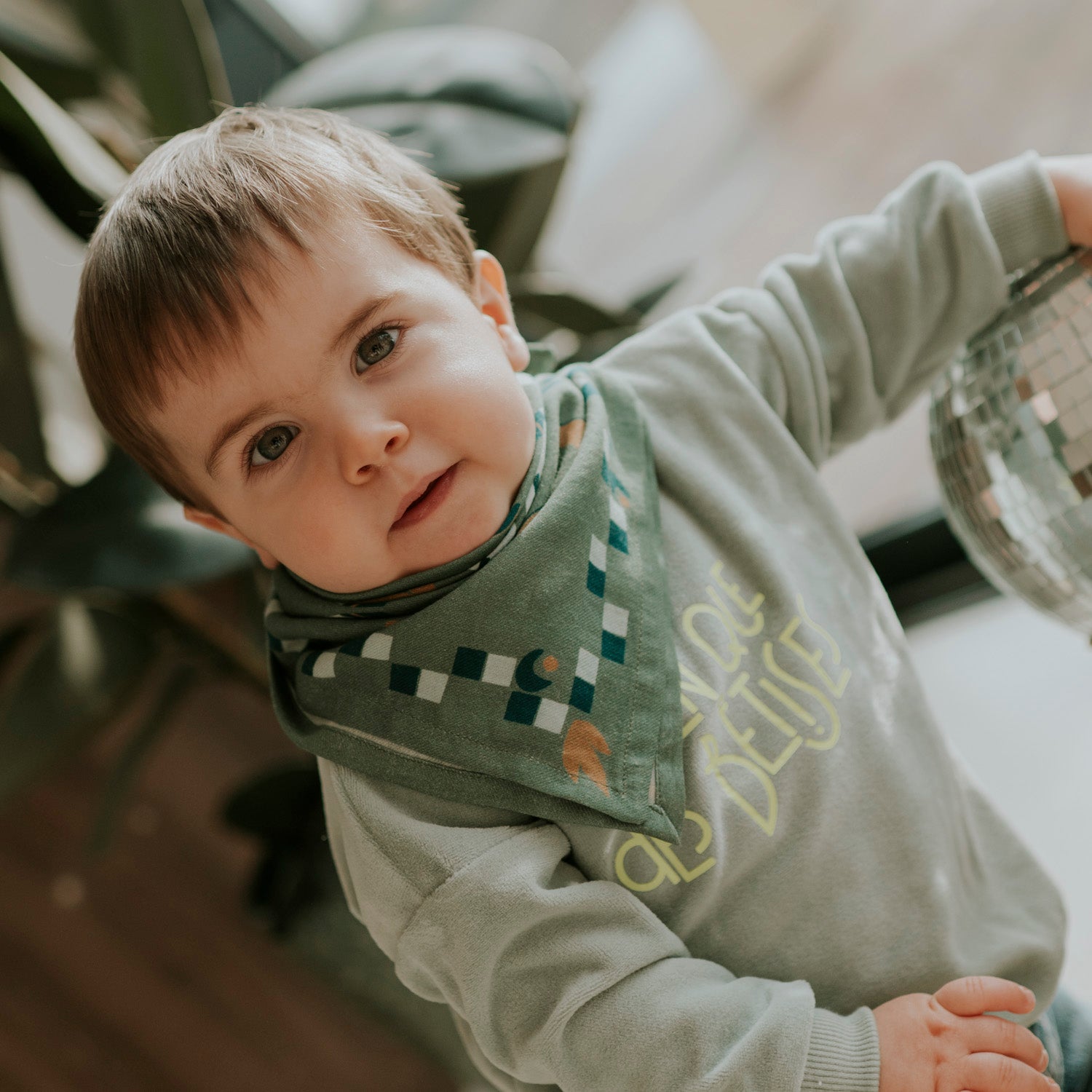 Foulard santiag vert