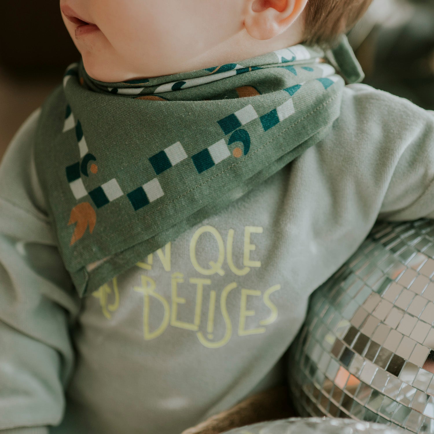 Foulard santiag vert