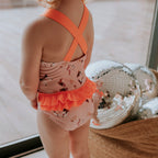 Maillot de bain santiag rose