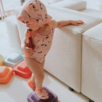 Maillot de bain santiag rose