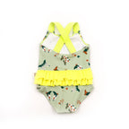 Maillot de bain santiag vert