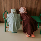 Poncho de bain santiag rose