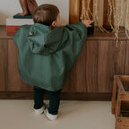 Poncho de pluie vert