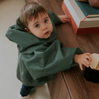 Poncho de pluie vert