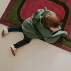 Poncho de pluie vert