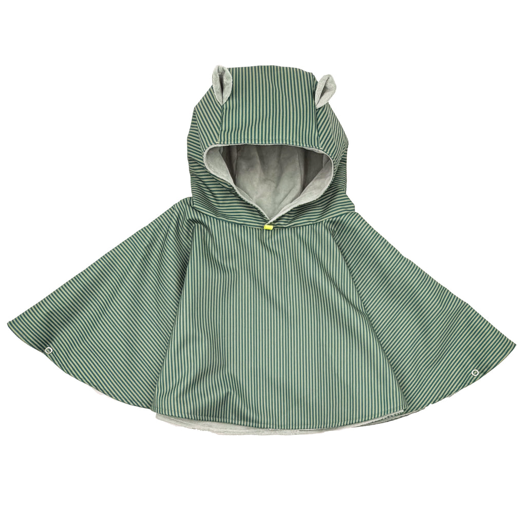 Poncho de pluie vert