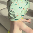 Chapeau anti-uv santiag vert