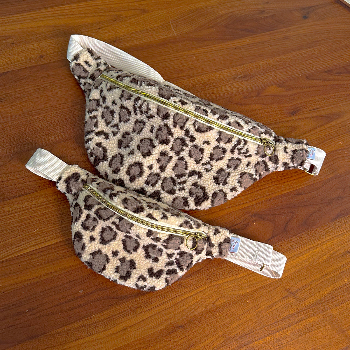 Sac banane léopard