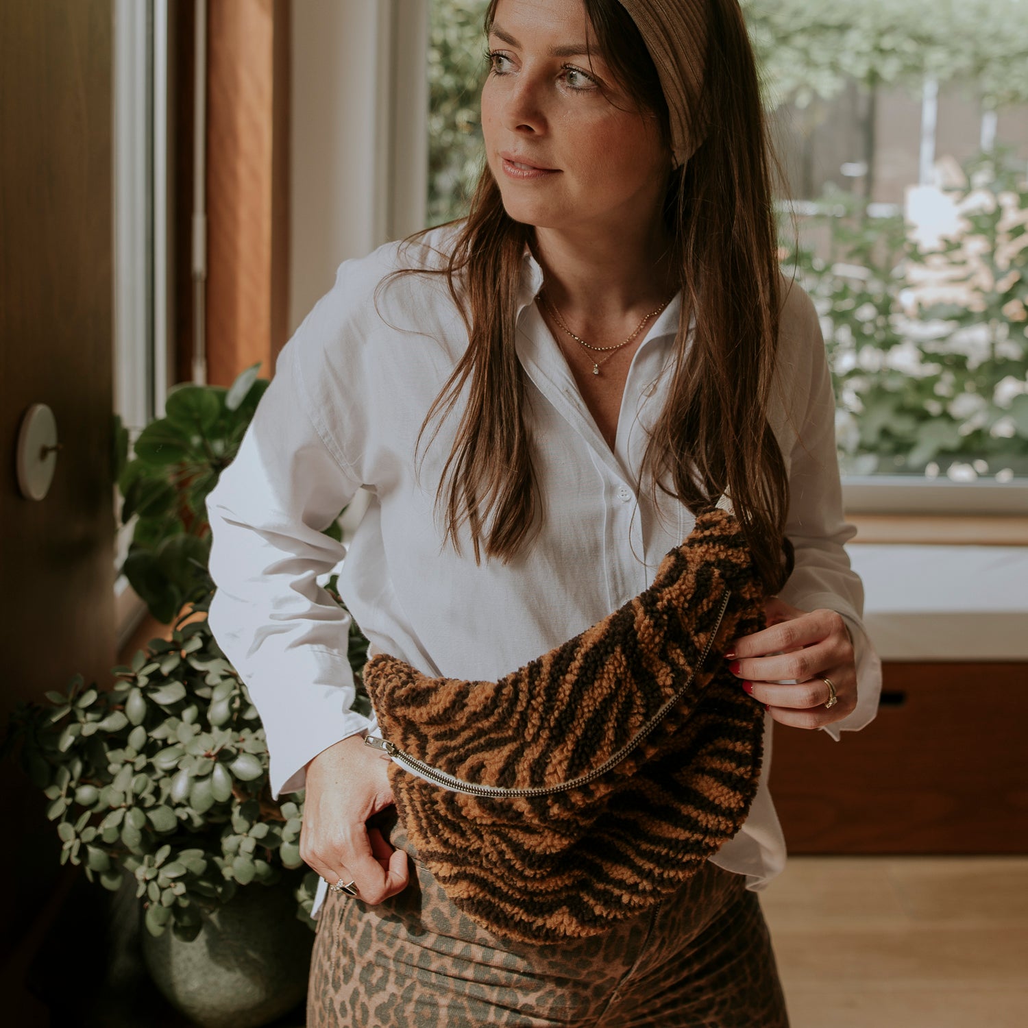 Sac banane tigre