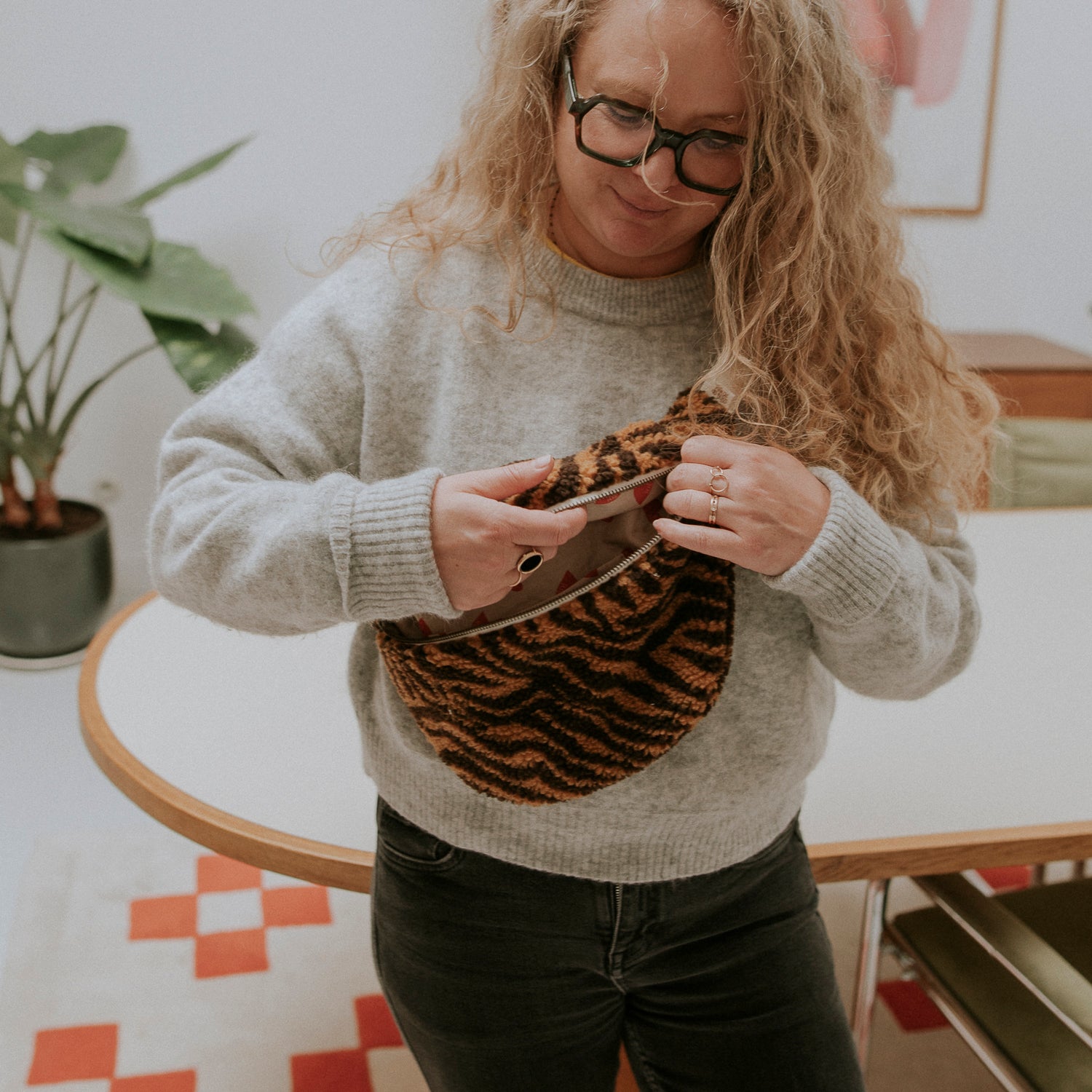 Sac banane tigre