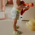 Short de bain santiag vert