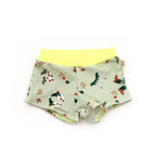 Short de bain santiag vert